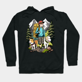 Hiking with dogs Hoodie